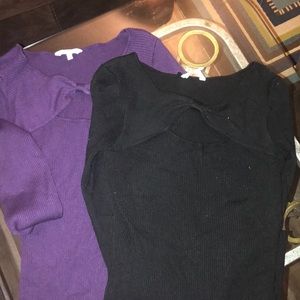 Lot of long sleeve tops